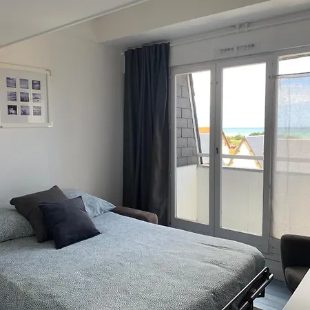 Blue, Studio Avec Vue Mer Courseulles-sur-Mer Exterior photo
